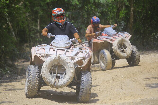 ATV adventure with Zipline And Jump in Cenote (lunch included) - Key Points