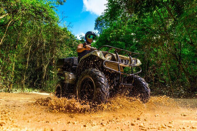 ATV Adventure with Ziplines Cenote from Playa del Carmen - Key Points