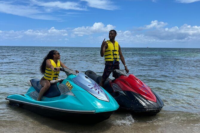 ATV and Jet Ski Options in Montego Bay with Transportation - The Jetski Experience: Splashing in the Caribbean