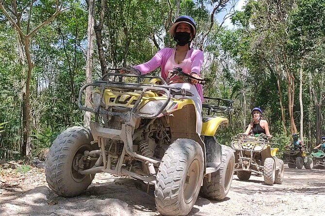 ATV cenote tour Tulum Mayan Jungle ATV & Cavern Experience - Key Points