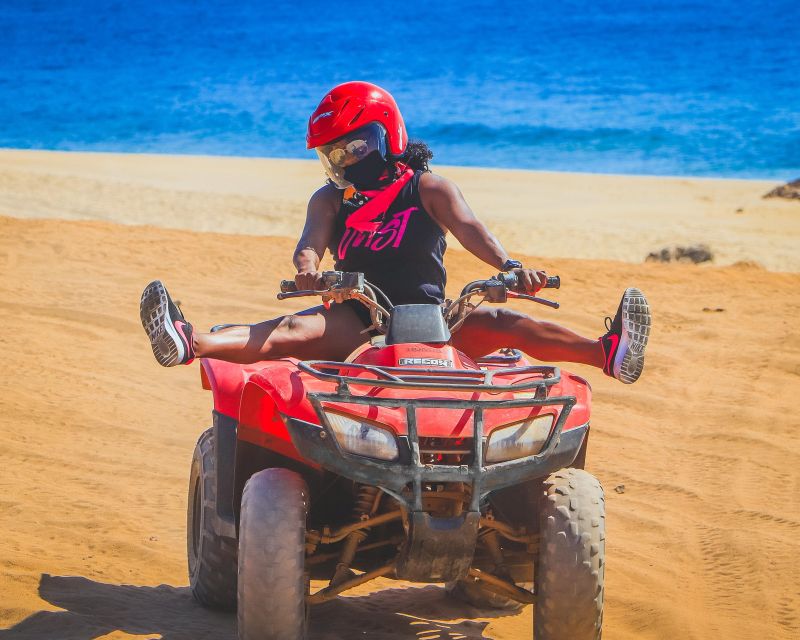 ATV Expedition Through Desert and Beach - Van Transfer