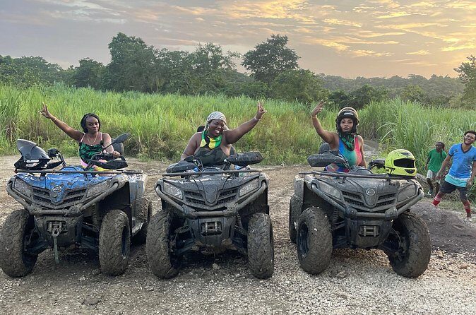 ATV Full Day Off Road Jungle Ride and sunset from Trelawny with Pick Up - Transportation and Comfort