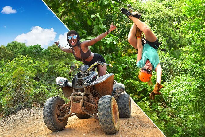 ATV Jungle Adventure with Ziplines, Cenote & Tulum Pickup - Key Points