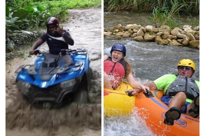 ATV Mud Splashing and Rapid River Tubing Adrenaline Rush Combo - Rapid River Tubing Excitement