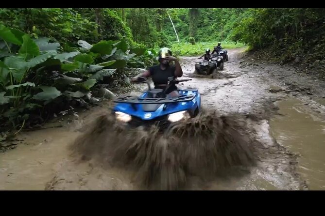 ATV Mud Splashing and Rapid River Tubing Adrenaline Rush Combo - Combo Tour Highlights