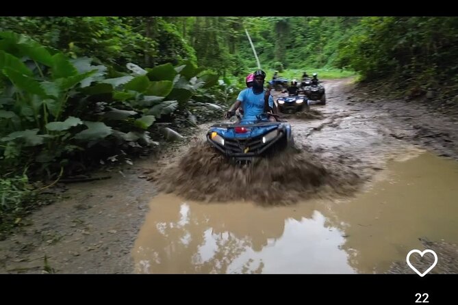 ATV Mud Splashing and Rapid River Tubing Adrenaline Rush Combo - Transportation and Pickup Details