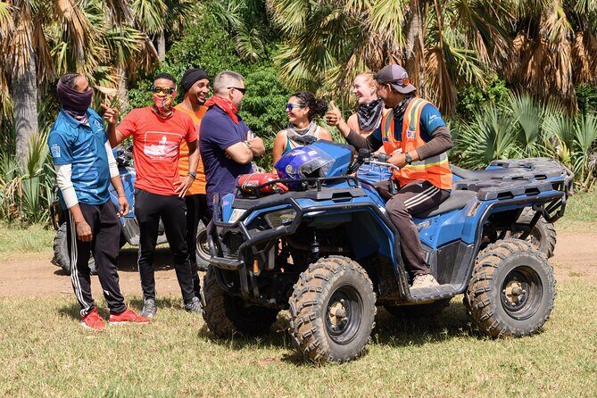 ATV or Buggy Trail and Ocean Adventure with Damajagua Falls - Key Points  