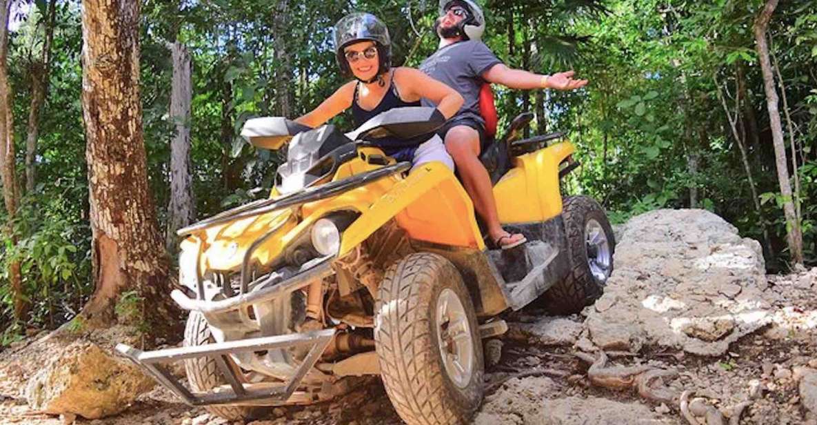 ATV Playa Del Carmen & Secret Caves Exploration - ATV Tour Through the Jungle