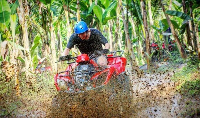 ATV Quad Bike Bali With Waterfall Gorilla Cave and Lunch - Explore Balis Wilderness