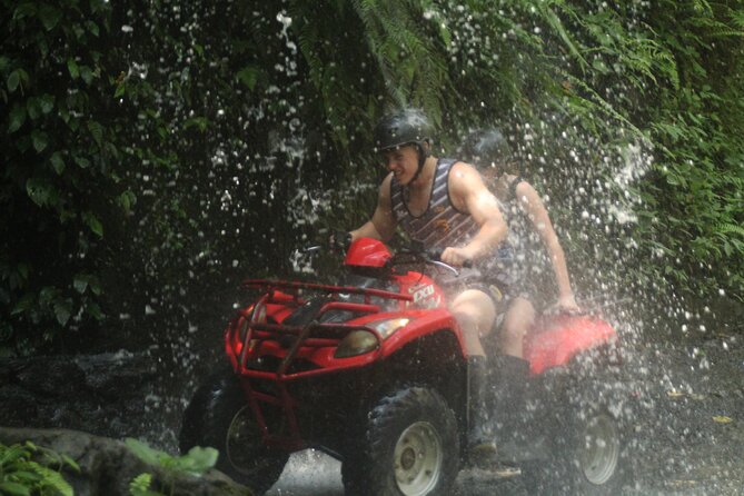 ATV Quad Bike Through Tunnel and Waterfall - Pickup Information