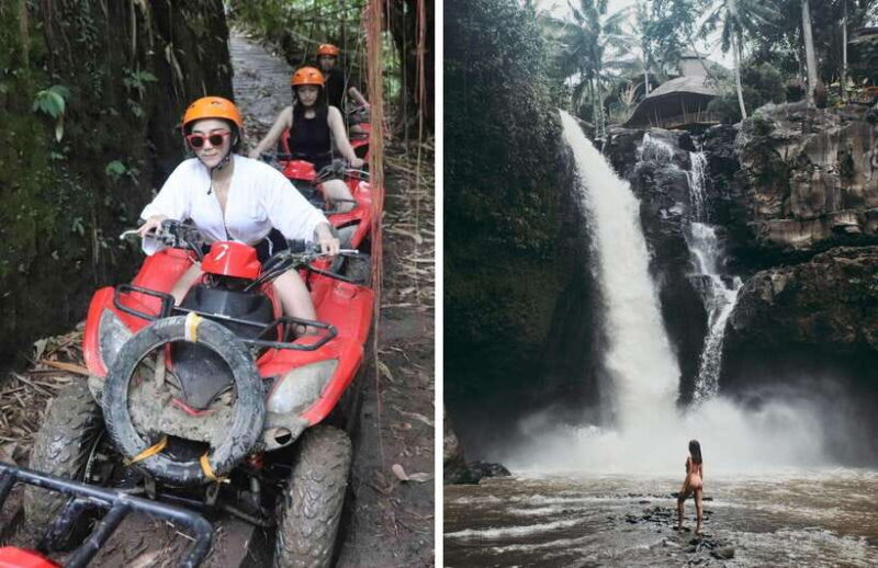 ATV Ride & Scenic Tegenungan Waterfall Adventure - The Delicious Indonesian-Style Lunch