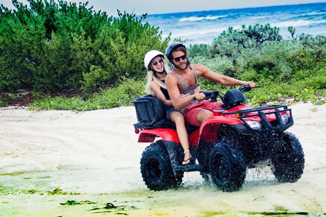 ATV Seashore Combo: Adventure to Mezcalitos Plus Optional Snorkeling at Playa Uvas - Discovering Castillo Real Maya Ruin