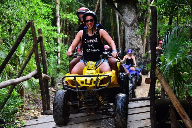 ATV (shared), Horse Back Riding, Ziplines, & Cenote from Cancún - In-Depth Look at the Activities