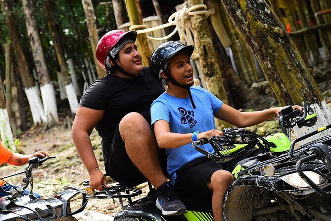ATV (shared), Ziplines & Cenote from Playa del Carmen with Lunch - What Some Travelers Say