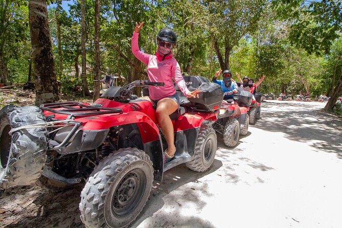 ATV to Jade Cavern, Mud Trails, Snorkel and Lunch with Open Bar - Starting at The Money Bar Beach Club