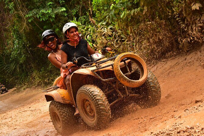 Atv Tour In Cancun (swim Cenote, Tarzan Jump And 5 Ziplines Included) - Pickup and Transportation