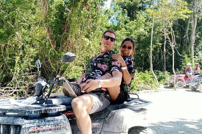 ATV tour to jade cavern with transfer (single or double) - Jade Cenote: The Heart of the Tour