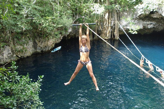 ATV, zip lines and cenote - Key Points