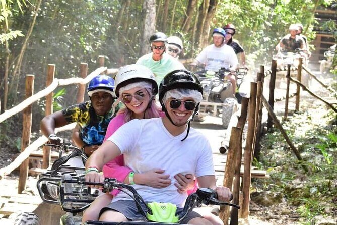ATV, Ziplines and Cenote from PLAYA DEL CARMEN - Key Points: