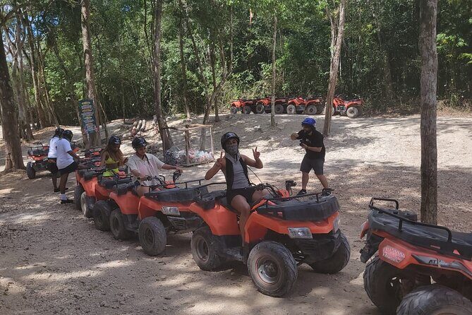 ATV's and Off Road Vehicles with Ziplines and Cenotes - Food and Refreshments