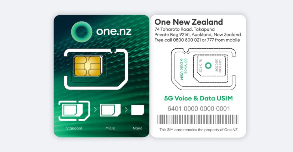 Auckland Airport: 5G/4G/3G Travel SIM Card for New Zealand - Coverage Details