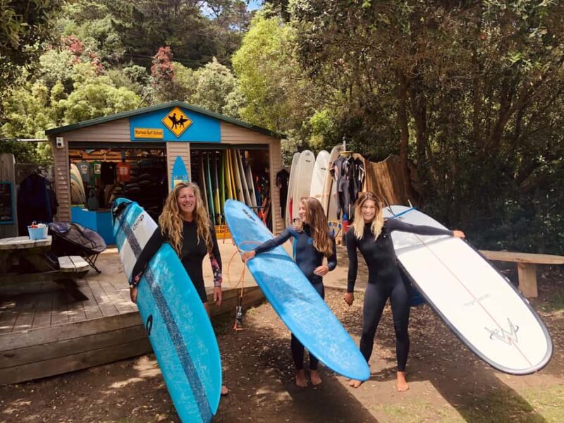 Auckland: Group Surfing Lesson with Muriwai Surf School - The Instruction and Group Dynamics
