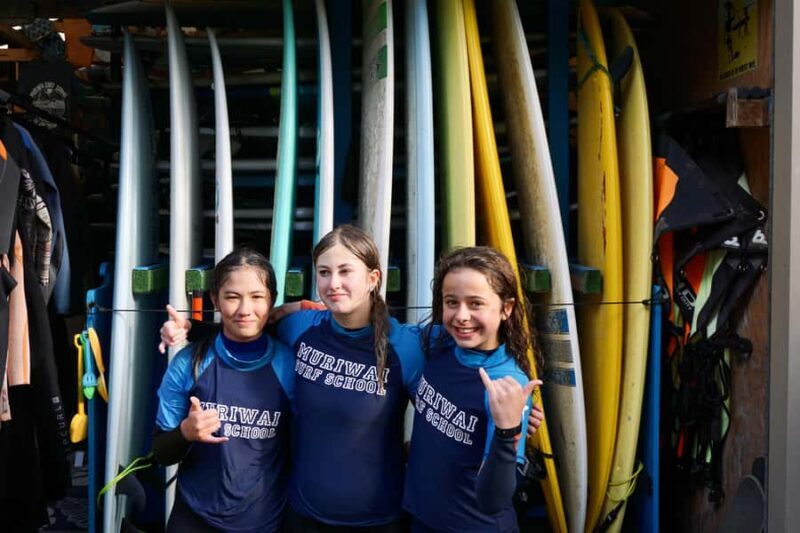 Auckland: Group Surfing Lesson with Muriwai Surf School - FAQ