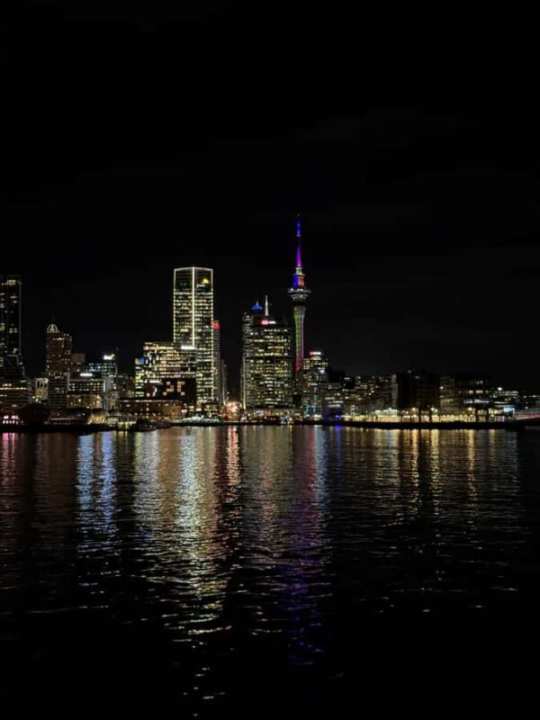 Auckland: Nightlights Harbour Cruise with Canapés and Drink - Setting Sail from Westhaven Marina