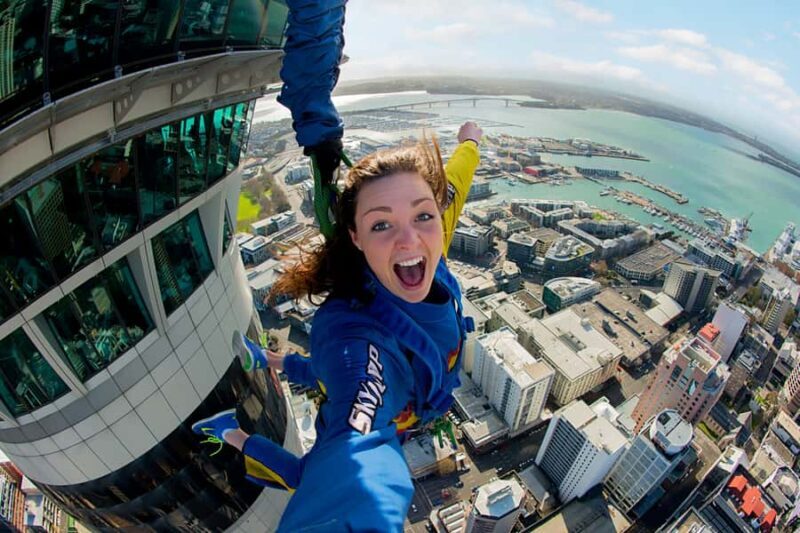 Auckland: SkyJump with Sky Tower Entry Ticket - What to Expect: The SkyJump Experience