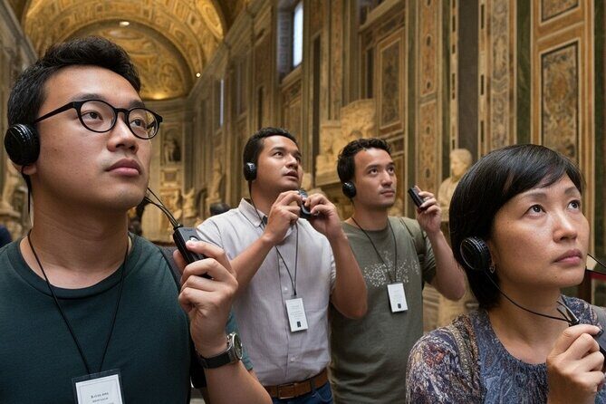 Audio guide in Vatican Museums and Sistine Chapel - Key Points