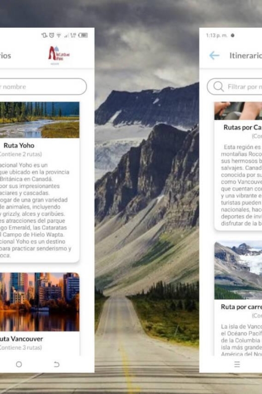 Audioguide for Western Canada Road Routes (Rocky Mountains) - Detailed Points of Interest Information