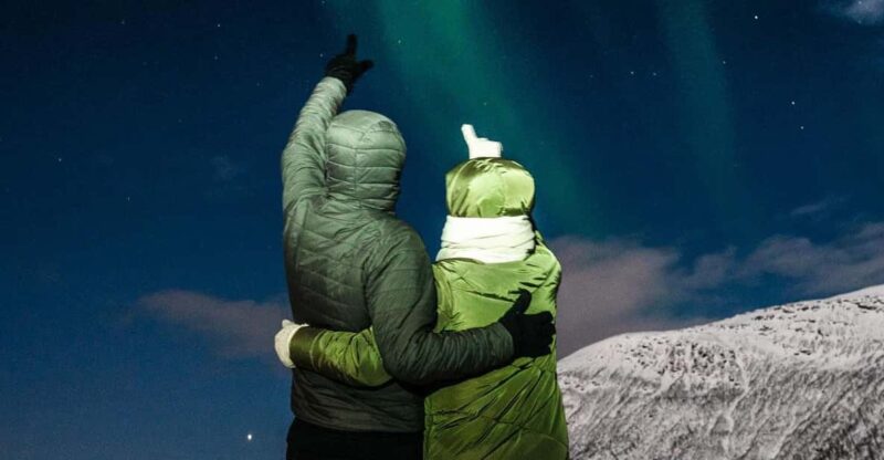Aurora With Campfire - Boukersen Heim Guests Only - Important Safety Information