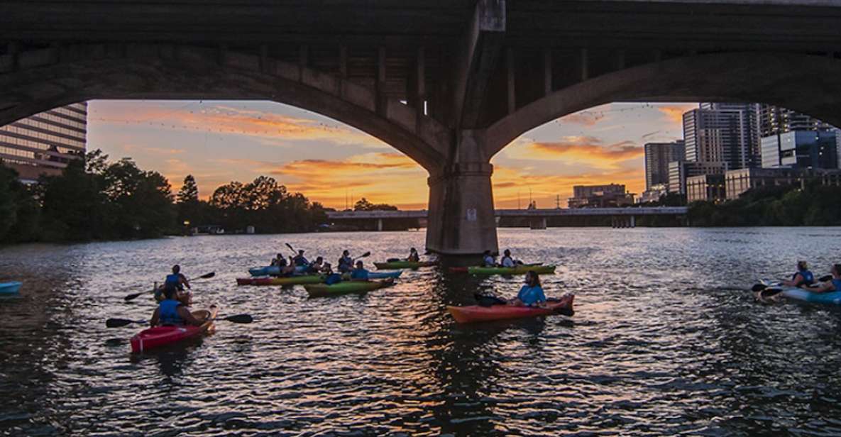 Austin: Congress Avenue Sunset Bat Kayaking Tour - Meeting Point and Check-in
