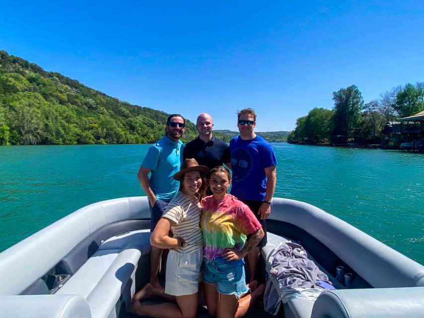 Austin: Lake Austin Guided Boat Tour With Full Sun Shading - Tour Highlights