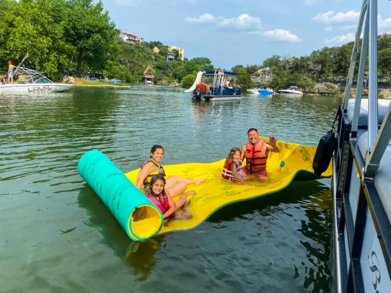 Austin: Lake Austin Private Boat Cruise - Full Sun Shading - Duration and Flexibility