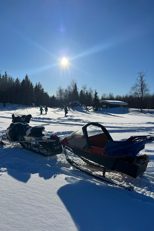 Authentic Reindeer Experience, Ice Fish & Lunch in the Wild - Meet and Feed Reindeer at the Farm