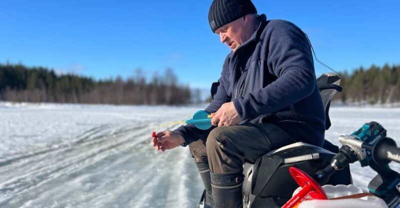 Authentic Reindeer Experience, Ice Fish & Lunch in the Wild - Ice Fishing in the Arctic