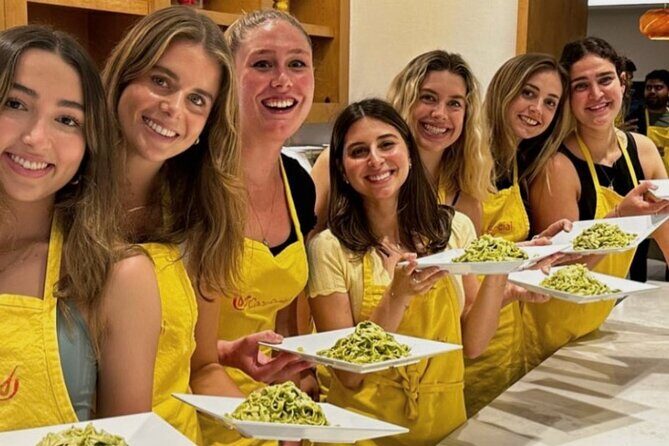 Authentic Tagliatelle al Pesto - An Authentic Italian Cooking Class in the Heart of NYC