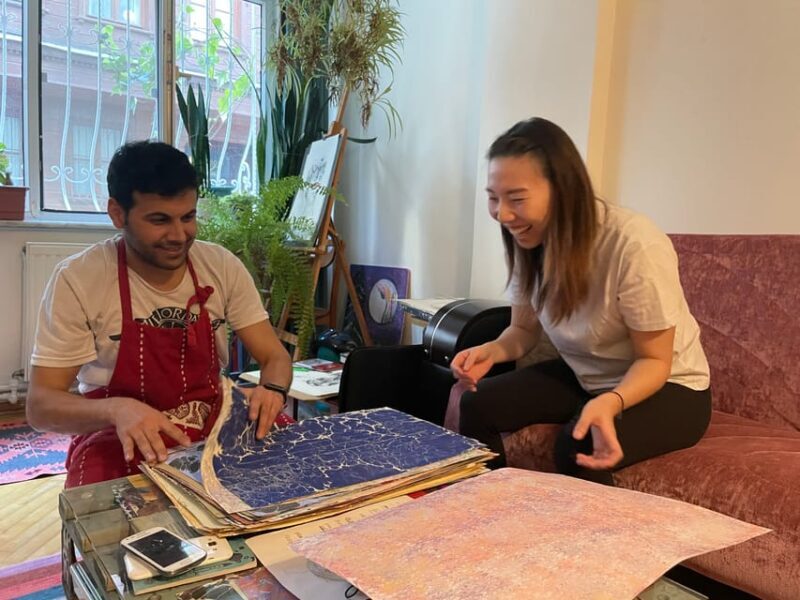 Authentic Turkish Art Marbling - Ebru - with Locals at Home - Value and Pricing