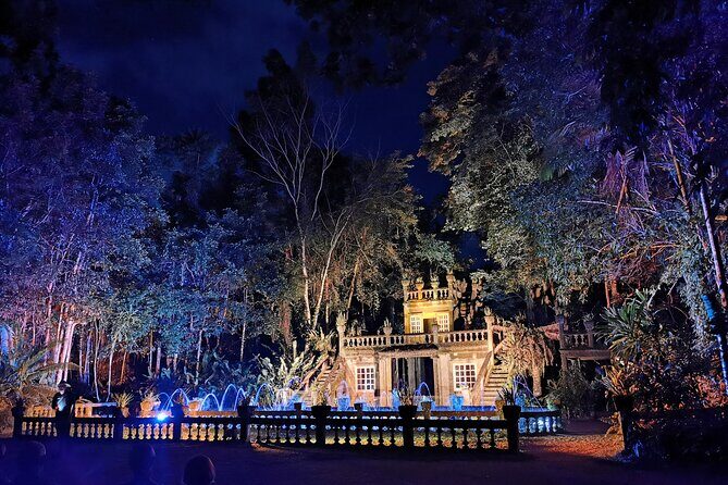 Award winning Paronella Park Night Tour - Key Points