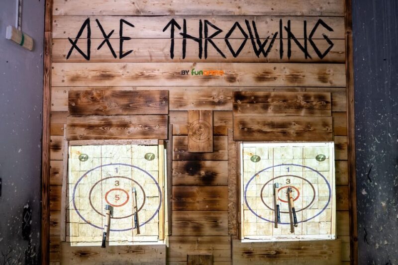 Axe Throwing in Fun Arena in the centre of Prague - Setting the Scene: What to Expect at Fun Arena