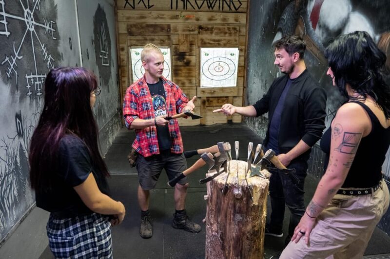 Axe Throwing in Fun Arena in the centre of Prague - The Value of the Experience