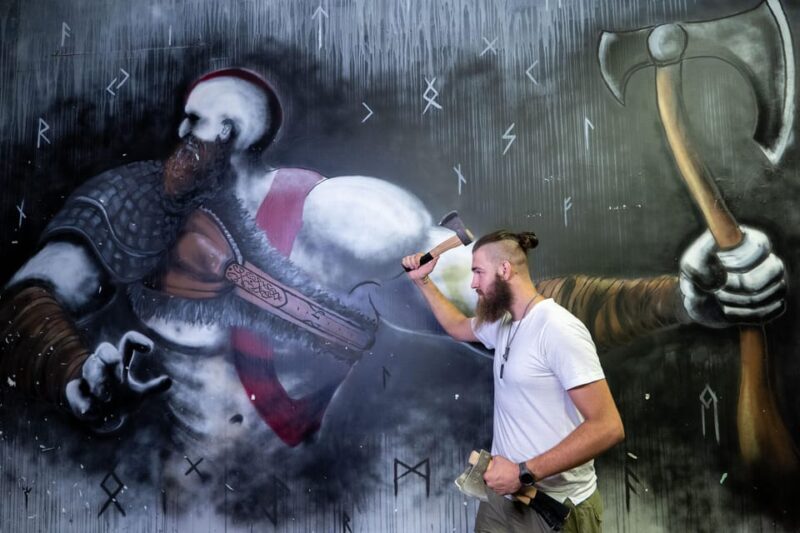 Axe Throwing in Fun Arena in the centre of Prague - FAQ