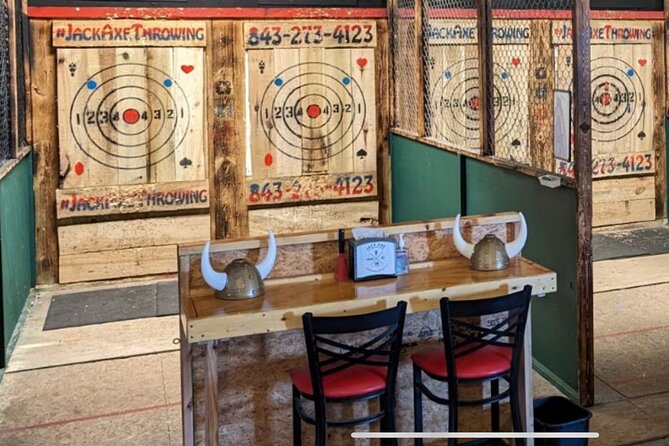 Axe Throwing in North Myrtle Beach Review - Meeting Point and Location Details