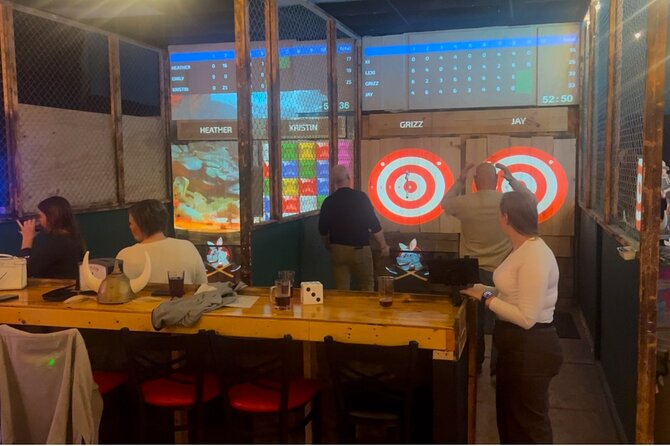 Axe Throwing in North Myrtle Beach Review - Accessibility Information