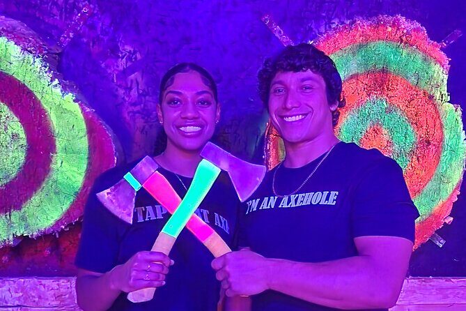 Axe Throwing Las Vegas Neon - Key Points