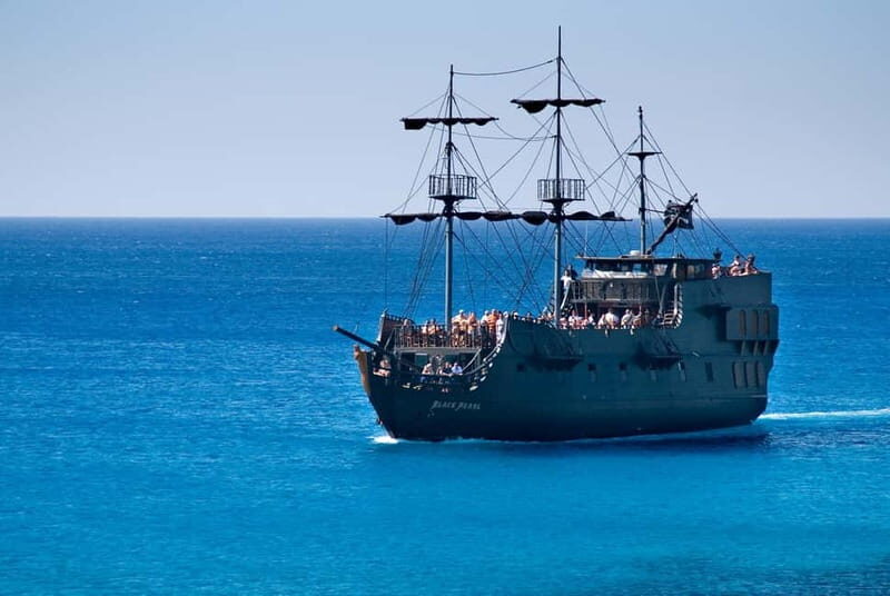 Ayia Napa: Black Pearl Pirate Boat Cruise with Cannon Show - A Stylish Setting on the Seas