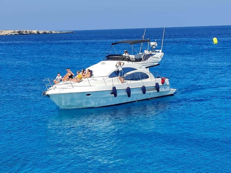 Ayia Napa: Explore Blue Lagoon on board of luxury Azimut 42 - Authentic Feedback from Travelers