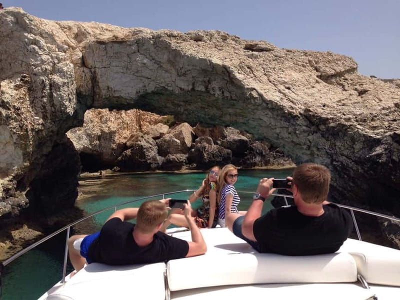 Ayia Napa: Explore Blue Lagoon on board of luxury SeaRay 375 - FAQs