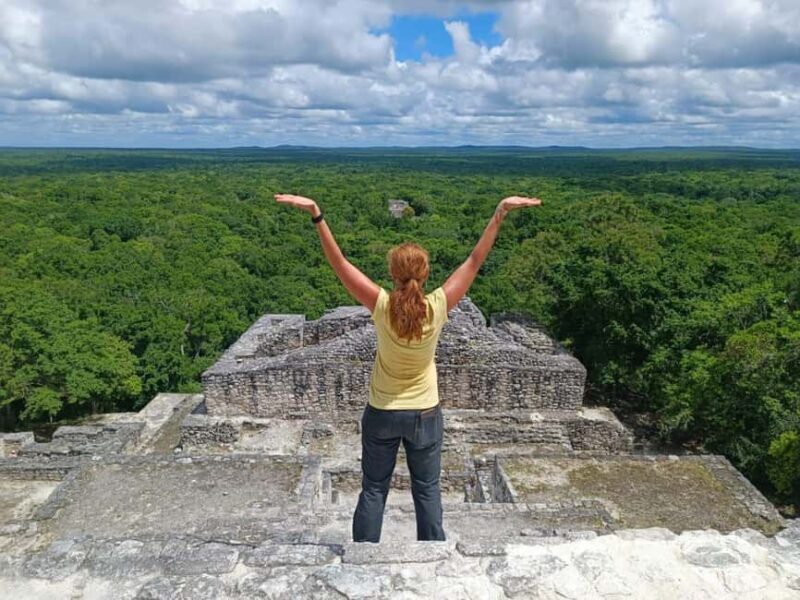 Bacalar: Calakmul daytour ruins and walk in the jungle.. - Key Points